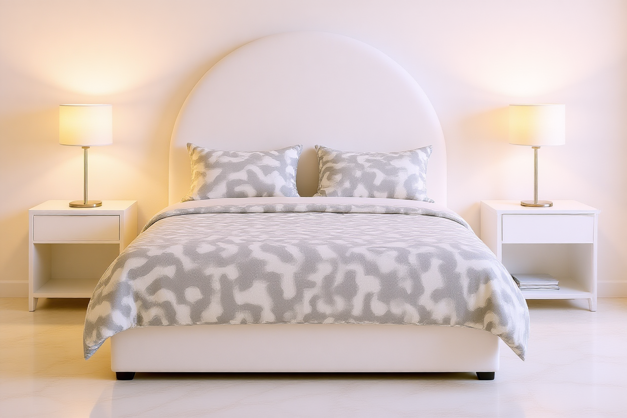 PINNACLE (AUSSIE MADE) UPHOLSTERED BEDROOM COLLECTION – ASSORTED FABRICS & COLOURS - STARTING FROM $499