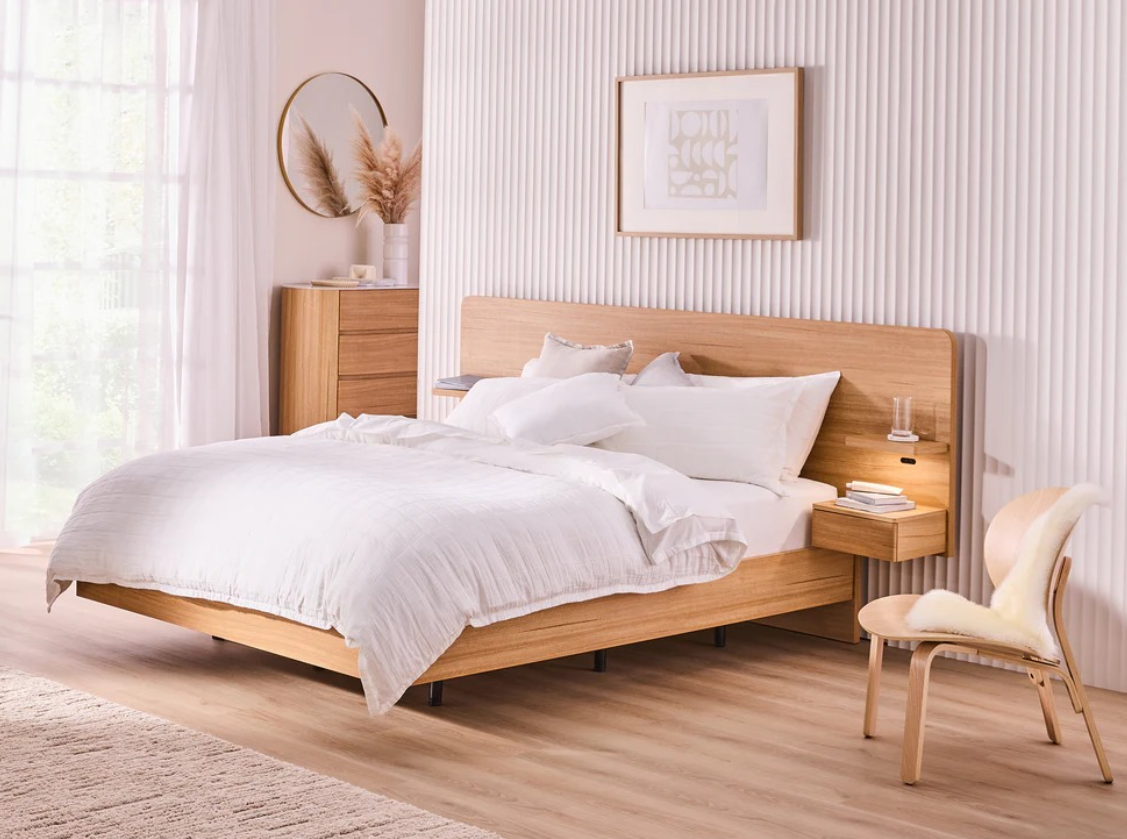 GINNY (AUSSIE MADE) UPHOLSTERED BEDROOM COLLECTION - ASSORTED FABRICS AND COLOURS - STARTING FROM $1999