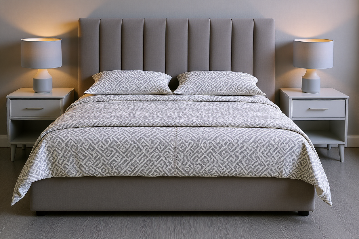COMFY (AUSSIE MADE) UPHOLSTERED BEDROOM COLLECTION – ASSORTED COLOURS - STARTING FROM $1999