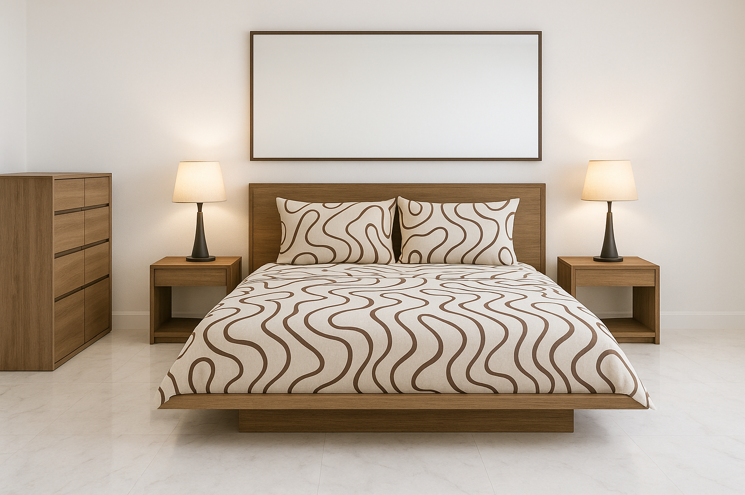 SUBURBAN (AUSSIE MADE) BEDROOM WITH PLATFORM BASE COLLECTION - ASSORTED STAINED AND PAINTED COLOURS - STARTING FROM $1299