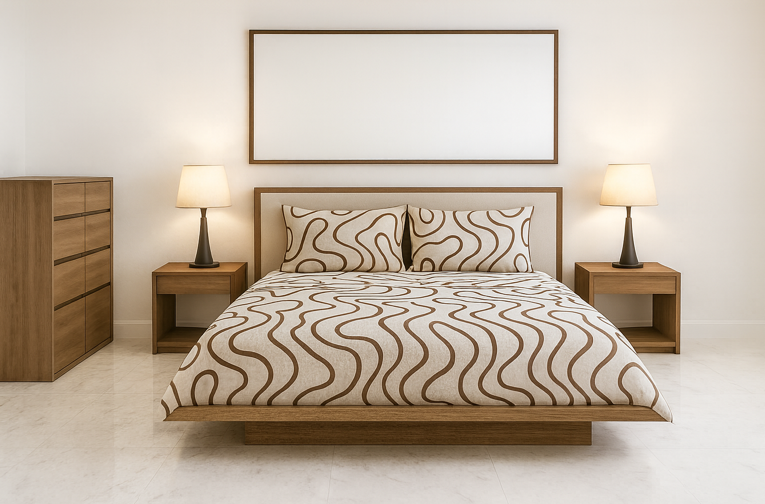 SUBURBAN (AUSSIE MADE) BEDROOM WITH PLATFORM BASE COLLECTION - ASSORTED STAINED AND PAINTED COLOURS - STARTING FROM $1299