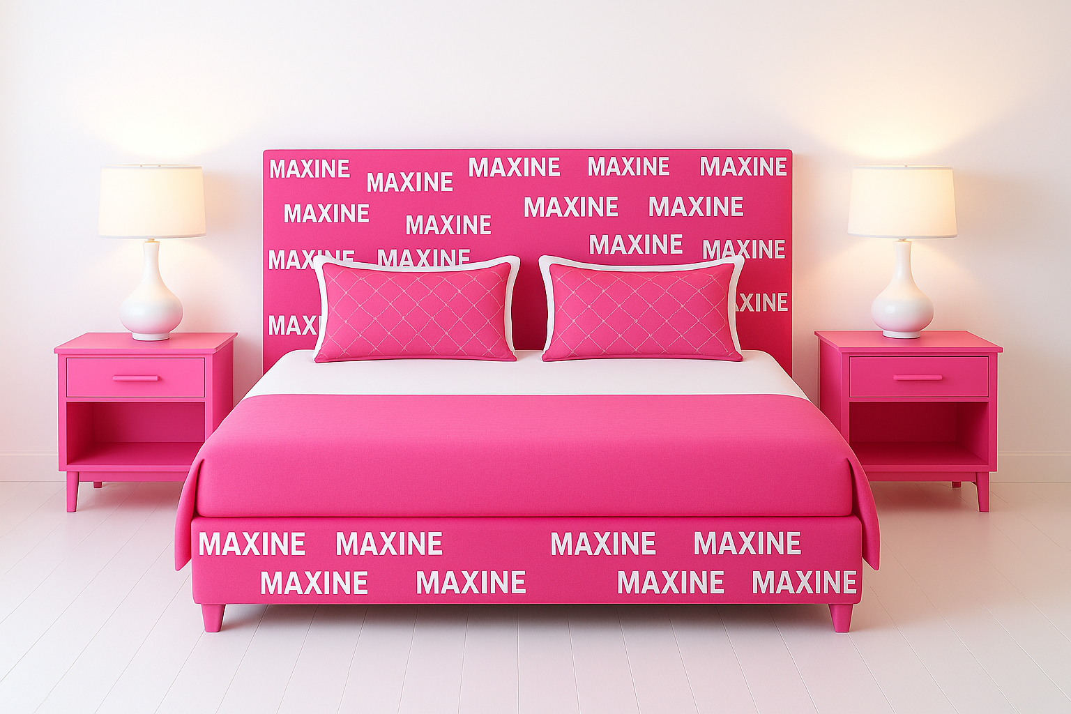 THE NAME BED (AUSSIE MADE) UPHOLSTERED BEDROOM COLLECTION - ASSORTED FABRICS AND COLOURS AND NAMES - STARTING FROM $699