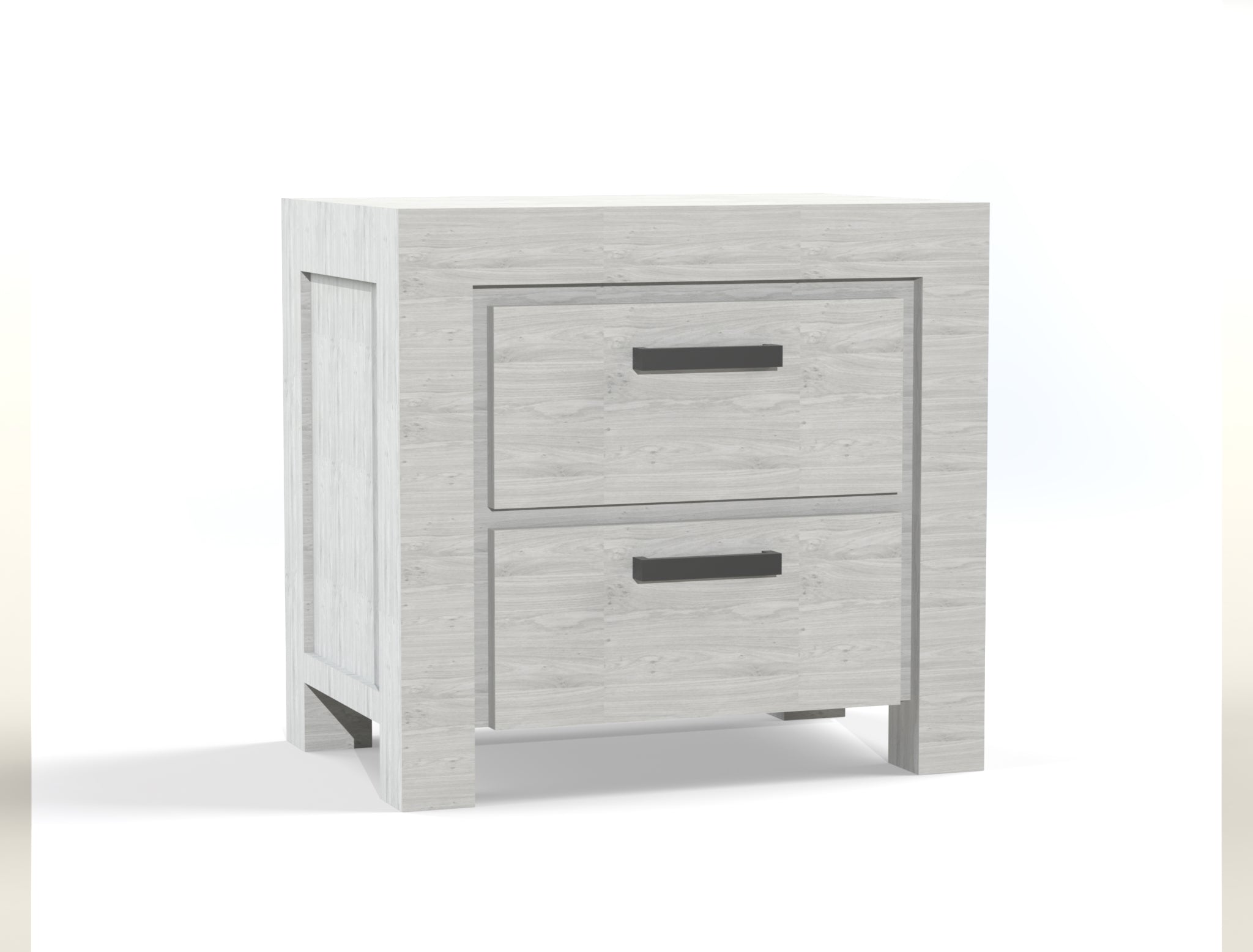 SINGLE OR KING SINGLE BROOKS (CUSTOM MADE) 3 PIECE (BEDSIDE) BEDROOM SUITE - ASSORTED COLOURS