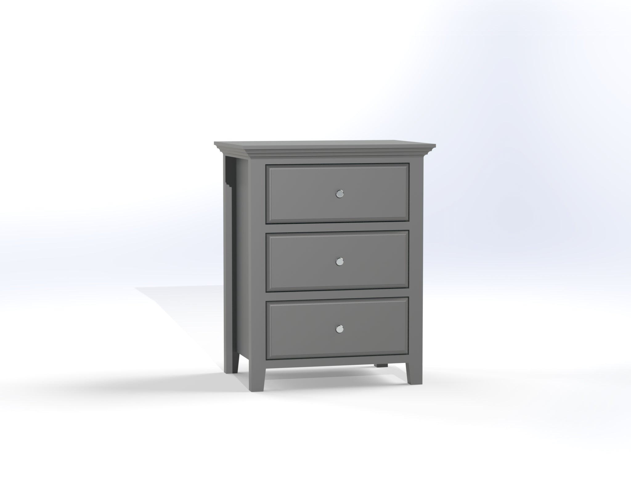 SINGLE OR KING SINGLE JASPER (CUSTOM MADE) 3 PIECE (BEDSIDE) BEDROOM SUITE - ASSORTED COLOURS