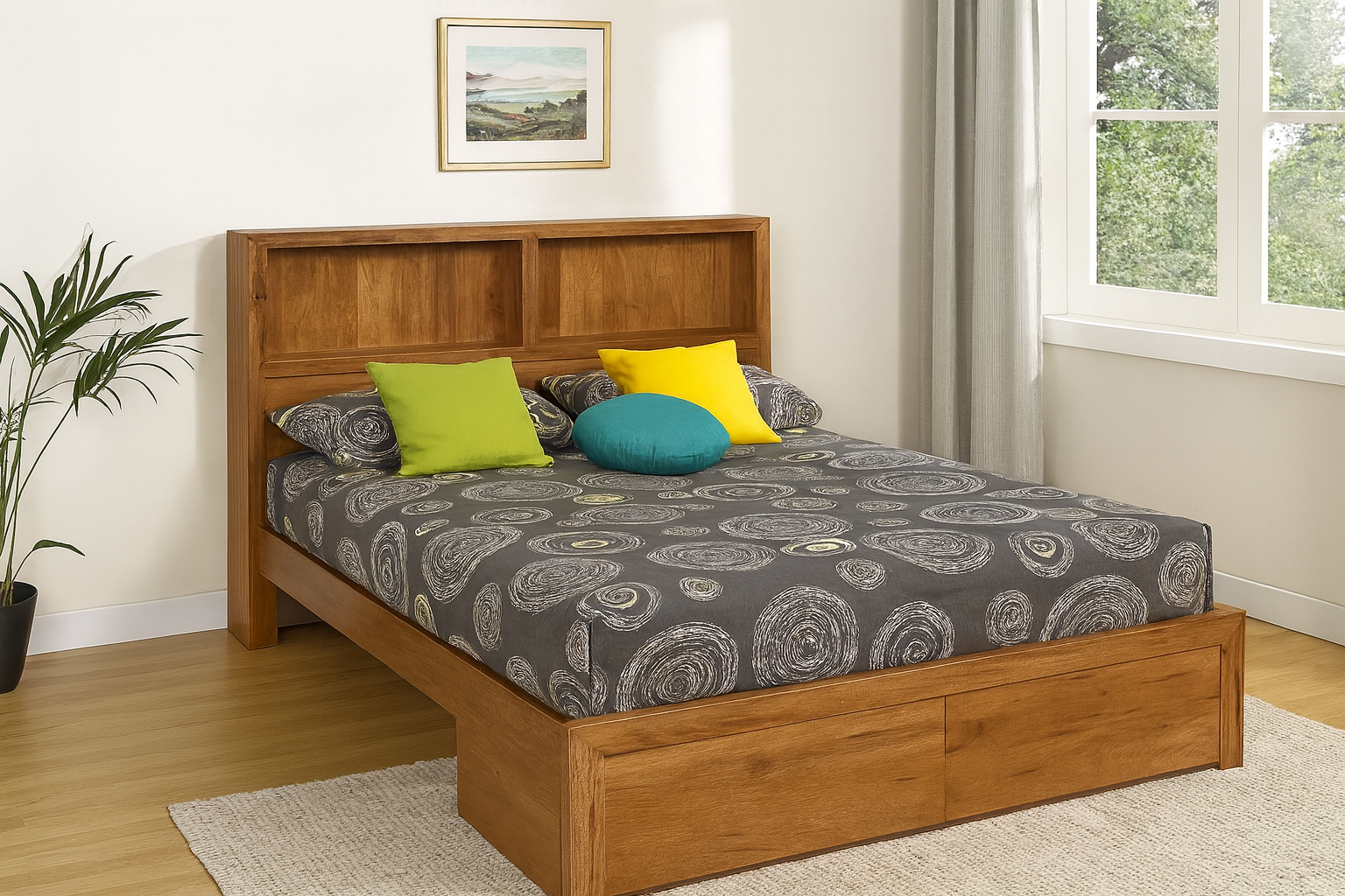 PALMY (AUSSIE MADE) BEDROOM COLLECTION - ASSORTED STAINED COLOURS - STARTING FROM $1499