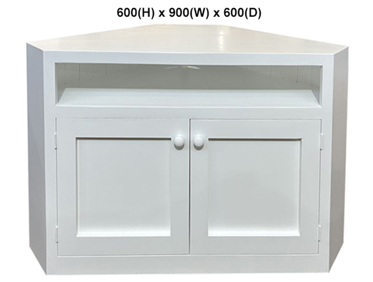 CLAUDE (AUSSIE MADE) CORNER TV STAND COLLECTION  - ASSORTED PAINTED COLOURS - STARTING FROM $799