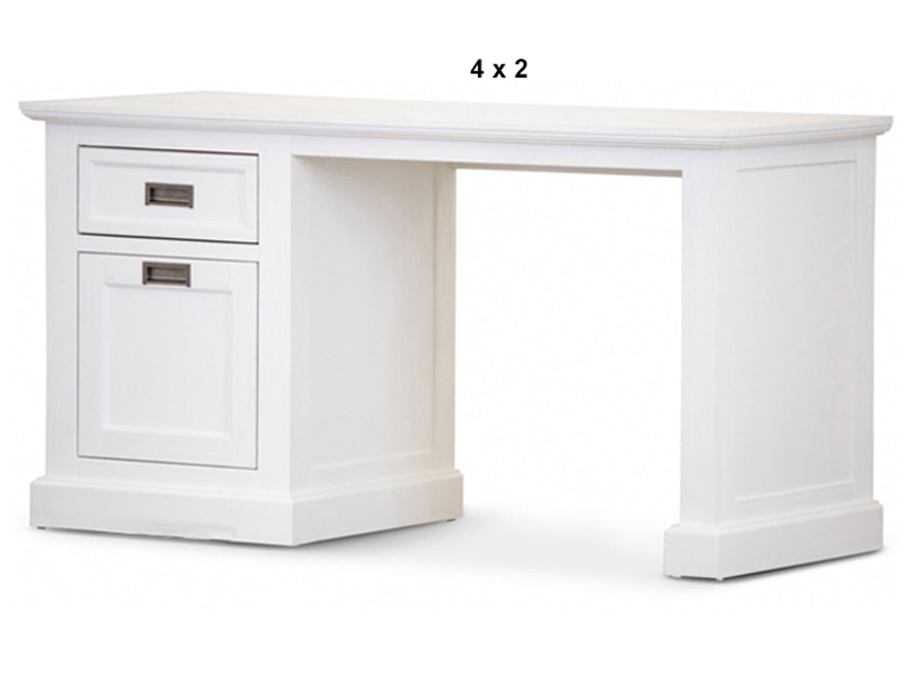 COASTAL (AUSSIE MADE) 1 DOOR / 1 DRAWER DESK (REVERSIBLE) COLLECTION - ASSORTED PAINTED COLOURS - STARTING FROM $799