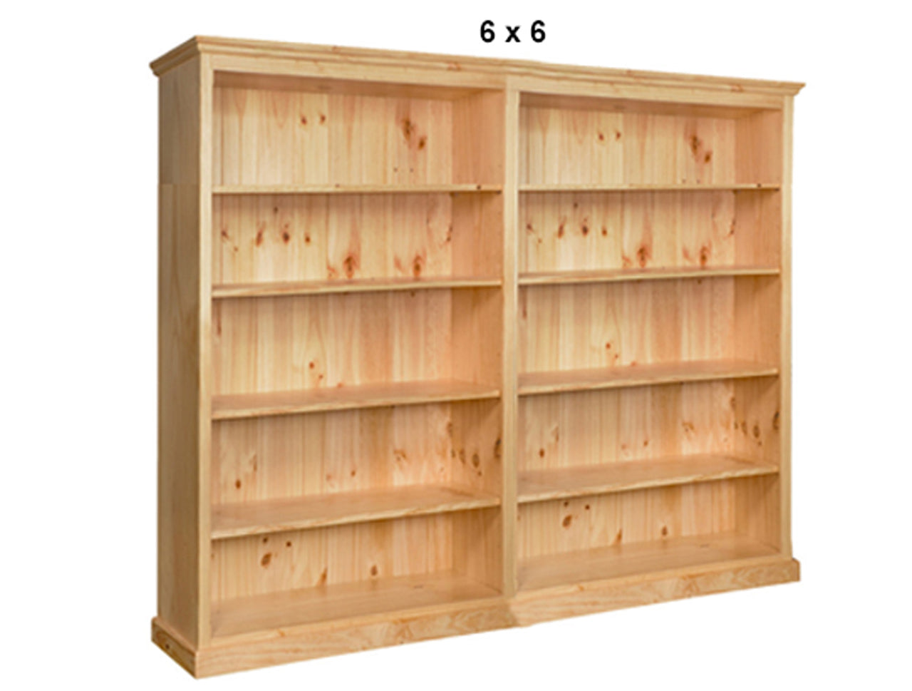 COLONIAL (AUSSIE MADE) BOOKCASE PIGEON PAIRED COLLECTION - ASSORTED STAINED COLOURS - STARTING FROM $1299