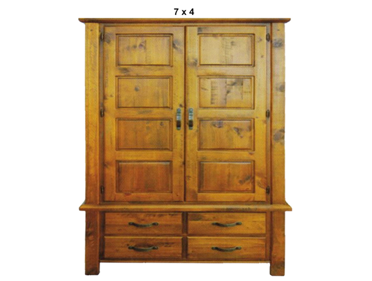 CONVENTRY (AUSSIE MADE) 2 DOOR / 4 DRAWER WARDROBE COLLECTION - ASSORTED STAINED COLOURS - STARTING FROM $2499
