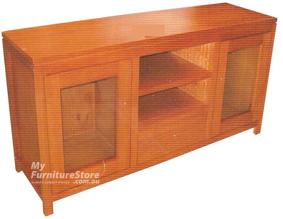 TASSIE OAK OLIVER 2 DOOR TV ENTERTAINMENT UNIT  650(H) X 1500(W)- CHOICE OF COLOURS