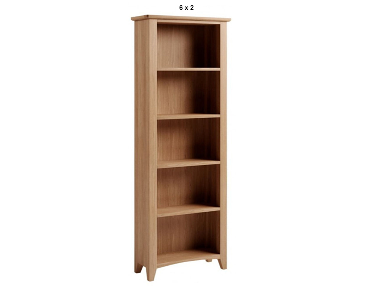 ELEGANCE (AUSSIE MADE) SKINNY BOOKCASE COLLECTION - TASMANIA OAK COMBINATION - ASSORTED STAINED COLOURS - STARTING FROM $699