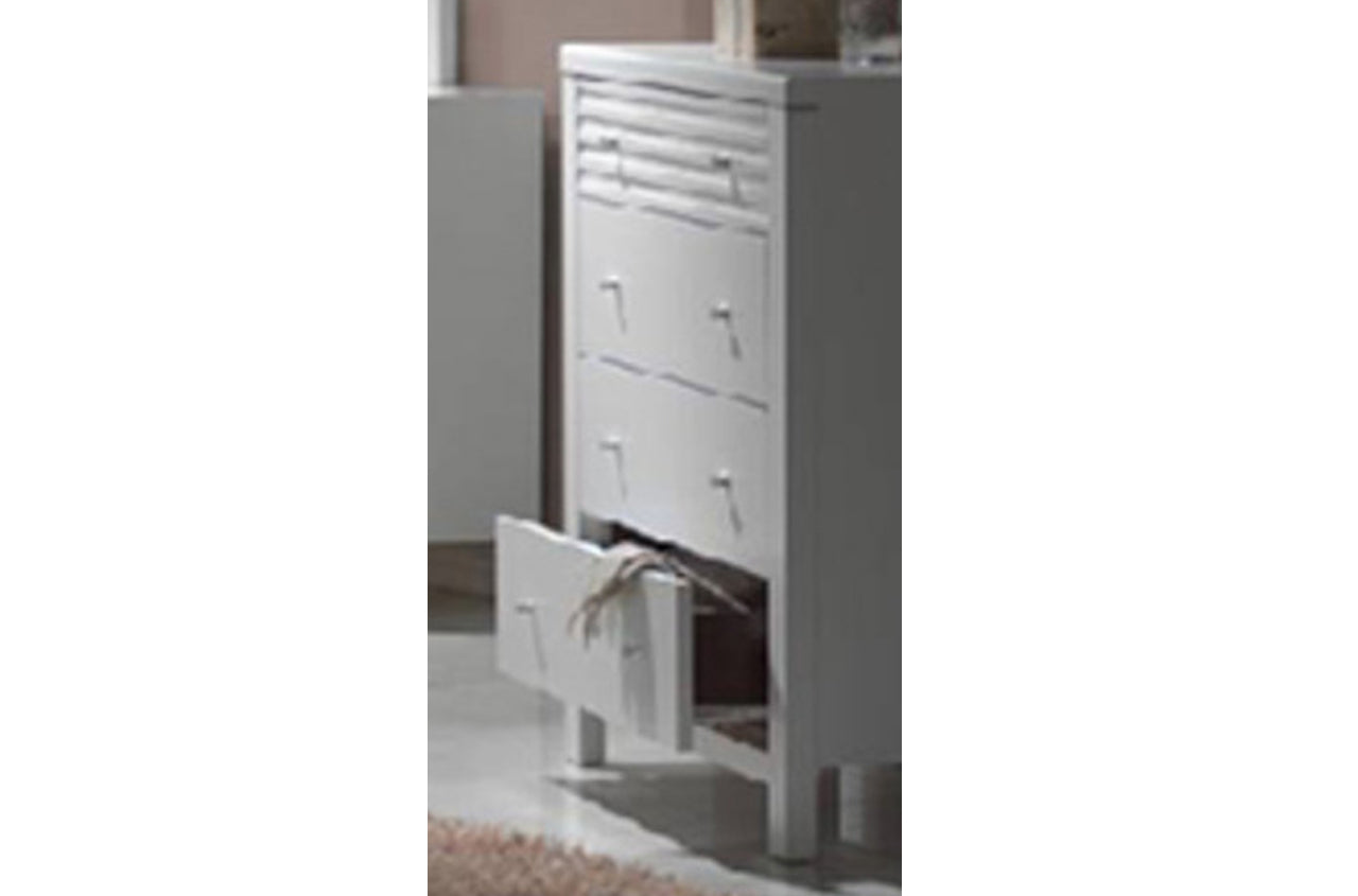 DALLAS (AUSSIE MADE) 4 DRAWER TALLBOY - ASSORTED PAINTED COLOURS