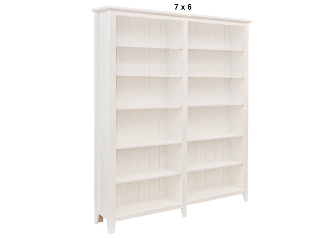 MANILLA (AUSSIE MADE) STANDARD BOOKCASE (3 SECTIONS) COLLECTION - ASSORTED PAINTED COLOURS - STARTING FROM $1399