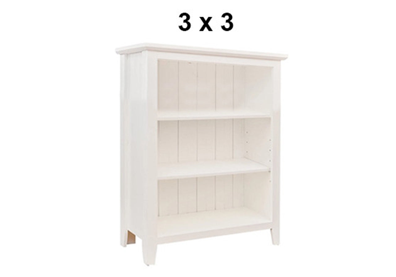 MANILLA (AUSSIE MADE) LOWLINE BOOKCASE COLLECTION - ASSORTED PAINTED COLOURS - STARTING FROM $649