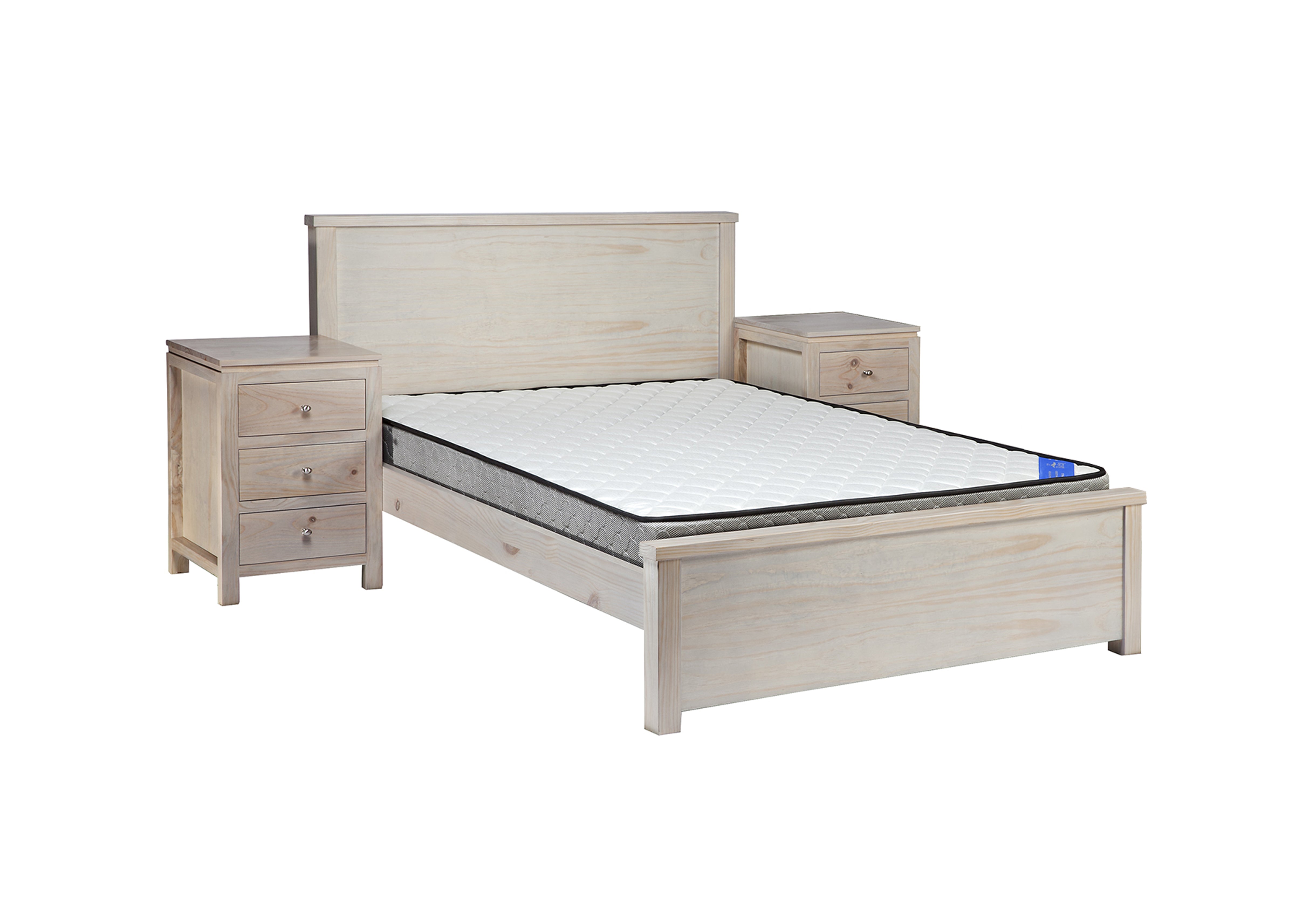 DOUBLE OZARK (AUSSIE MADE) TIMBER BED - ASSORTED PAINTED COLOURS