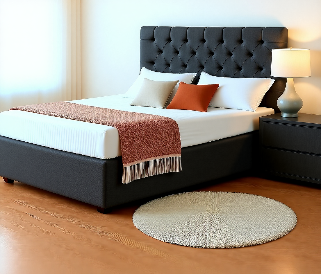 ASCENT (AUSSIE MADE) UPHOLSTERED BEDROOM COLLECTION – ASSORTED FABRICS AND COLOURS - STARTING FROM $1799