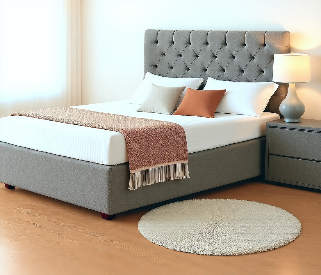 ASCENT (AUSSIE MADE) UPHOLSTERED BEDROOM COLLECTION – ASSORTED FABRICS AND COLOURS - STARTING FROM $1799