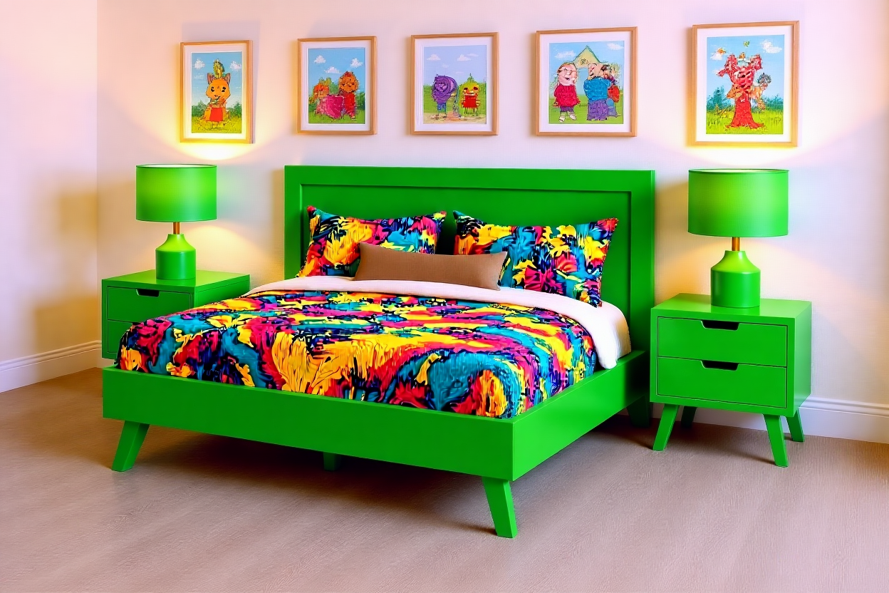 CASTLE (AUSSIE MADE) KIDS SCANDI BEDROOM COLLECTION - ASSORTED PAINTED COLOURS - STARTING FROM $1499