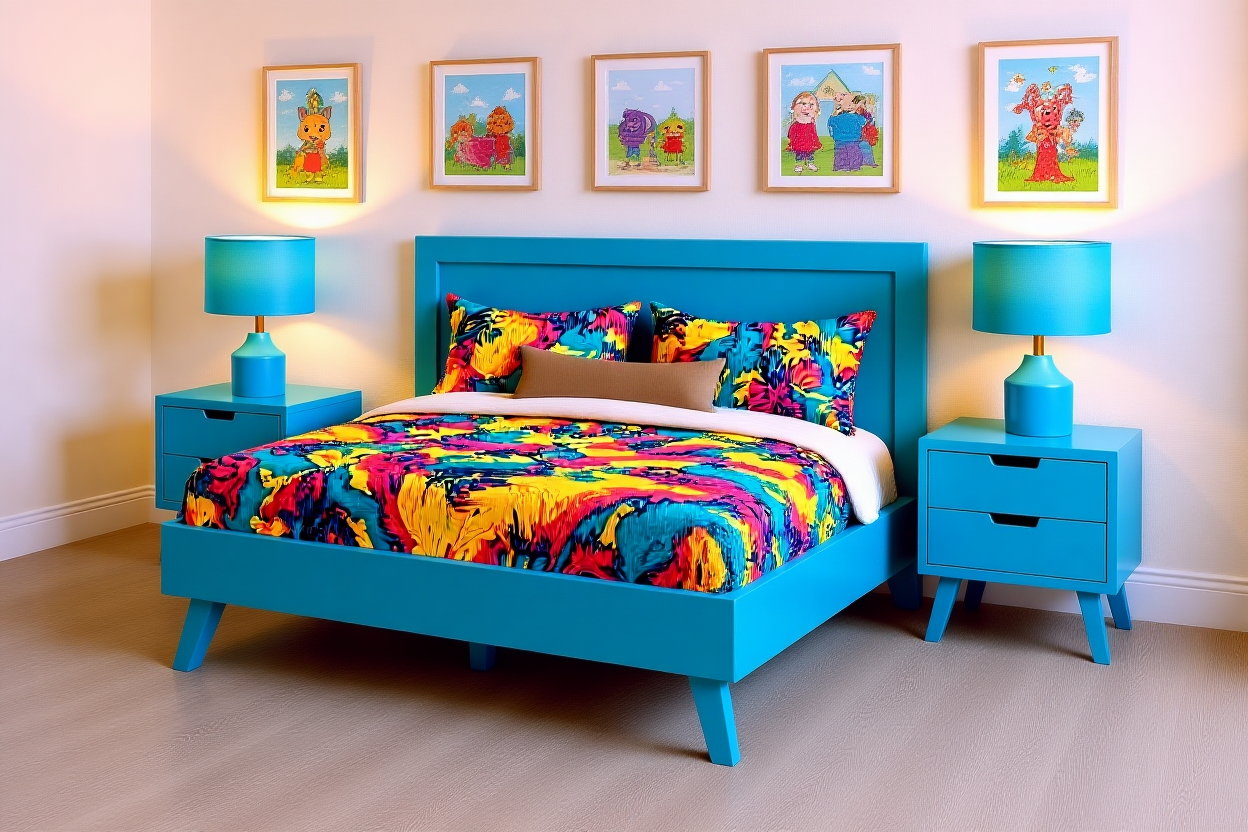 CASTLE (AUSSIE MADE) KIDS SCANDI BEDROOM COLLECTION - ASSORTED PAINTED COLOURS - STARTING FROM $1499
