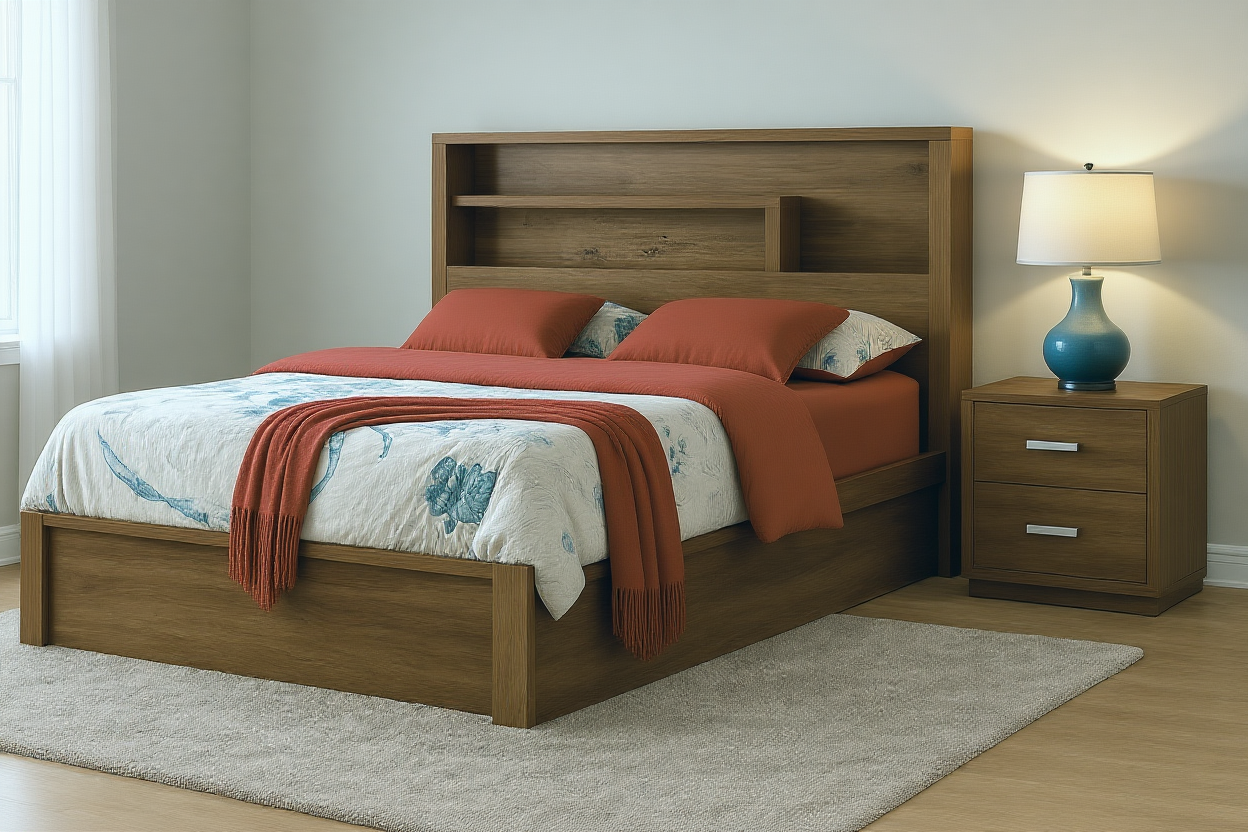 BELLEVUE (AUSSIE MADE) GAS LIFT BEDROOM COLLECTION - ASSORTED STAINED COLOURS - STARTING FROM $1499