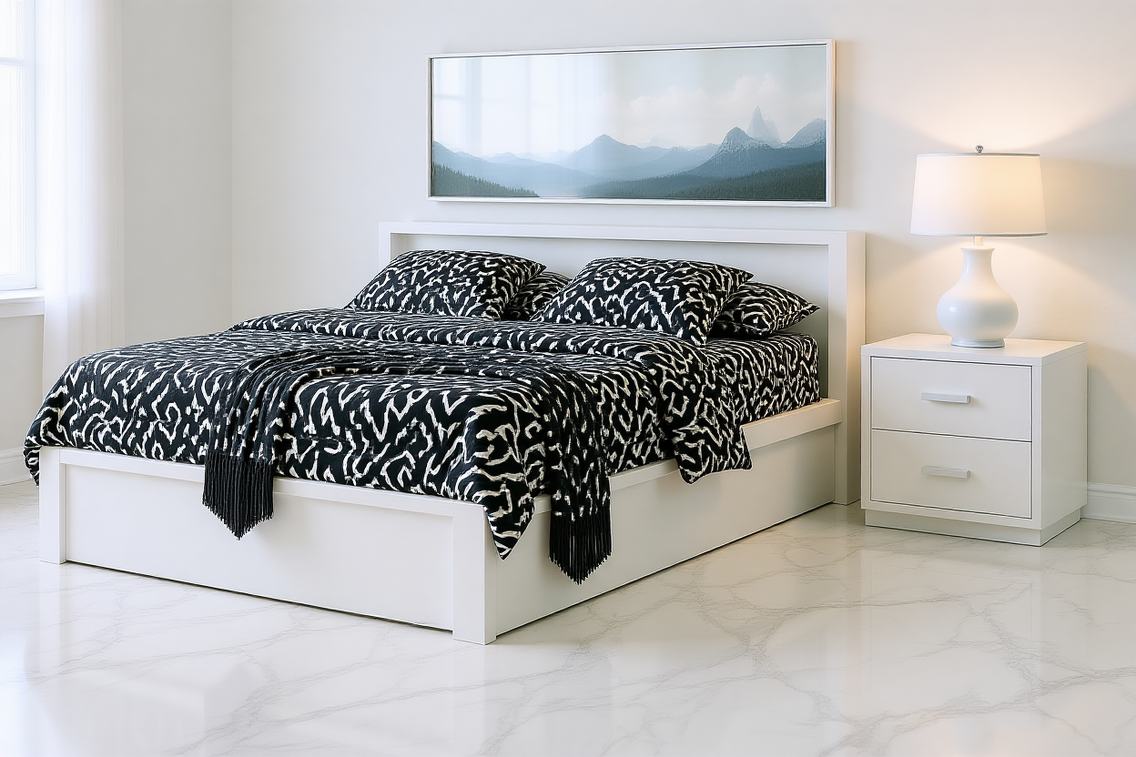BELLEVUE (AUSSIE MADE) GAS LIFT BEDROOM COLLECTION - ASSORTED STAINED COLOURS - STARTING FROM $1499