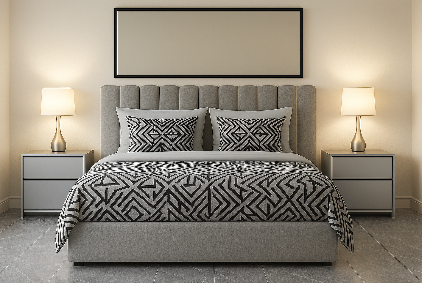 CAMPSBAY (AUSSIE MADE) UPHOLSTERED BEDROOM COLLECTION – ASSORTED FABRICS & COLOURS - STARTING FROM $799
