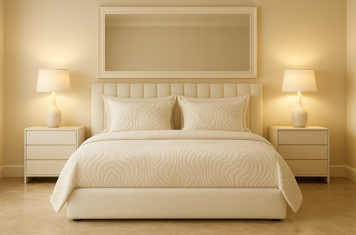 CAMPSBAY (AUSSIE MADE) UPHOLSTERED BEDROOM COLLECTION – ASSORTED FABRICS & COLOURS - STARTING FROM $799