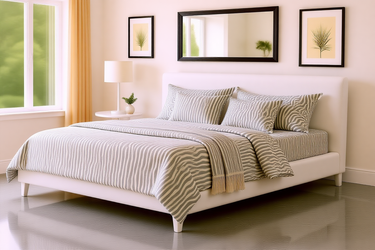 CIARA (AUSSIE MADE) UPHOLSTERED BEDROOM COLLECTION - ASSORTED FABRICS AND COLOURS - STARTING FROM $499