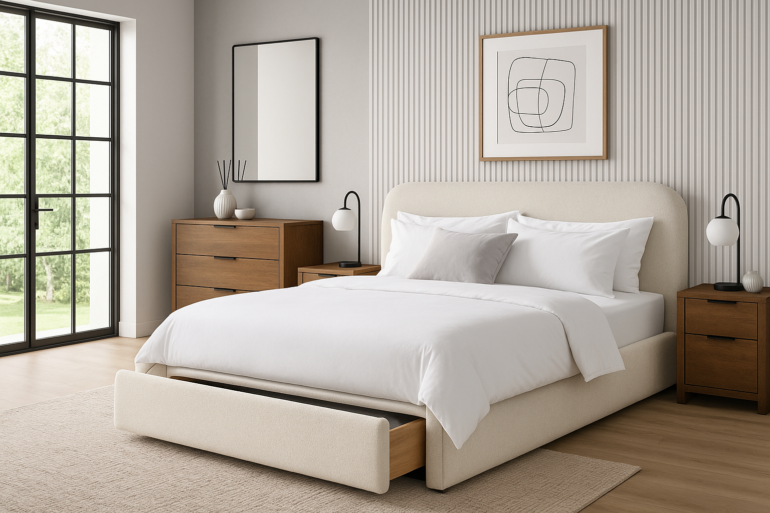 CAYMAN (AUSSIE MADE) BEDROOM COLLECTION - ASSORTED FABRICS AND COLOURS - STARTING FROM $999