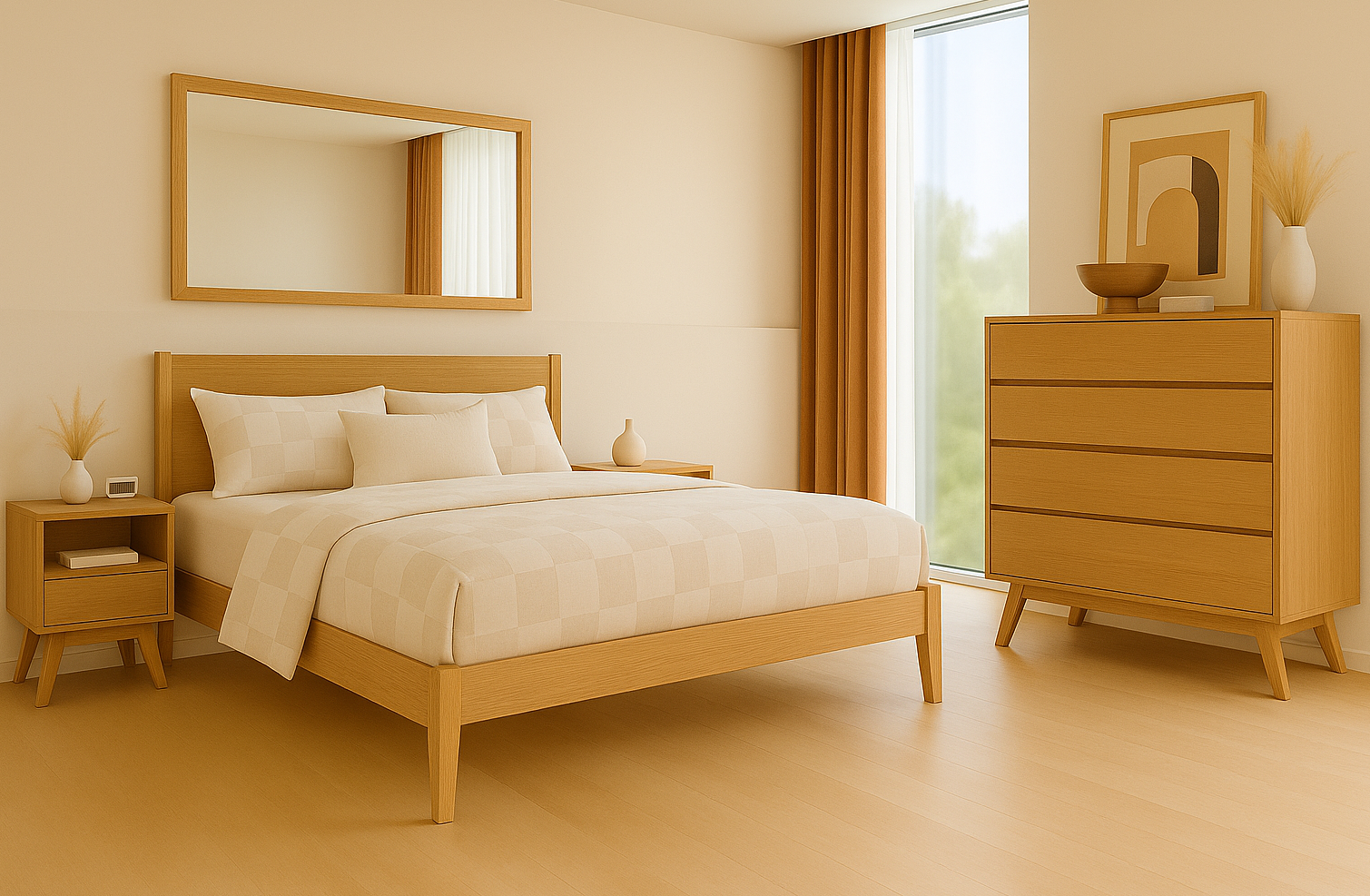 CHAMPION (AUSSIE MADE) BEDROOM COLLECTION - ASSORTED STAINED AND PAINTED COLOURS - STARTING FROM $1299