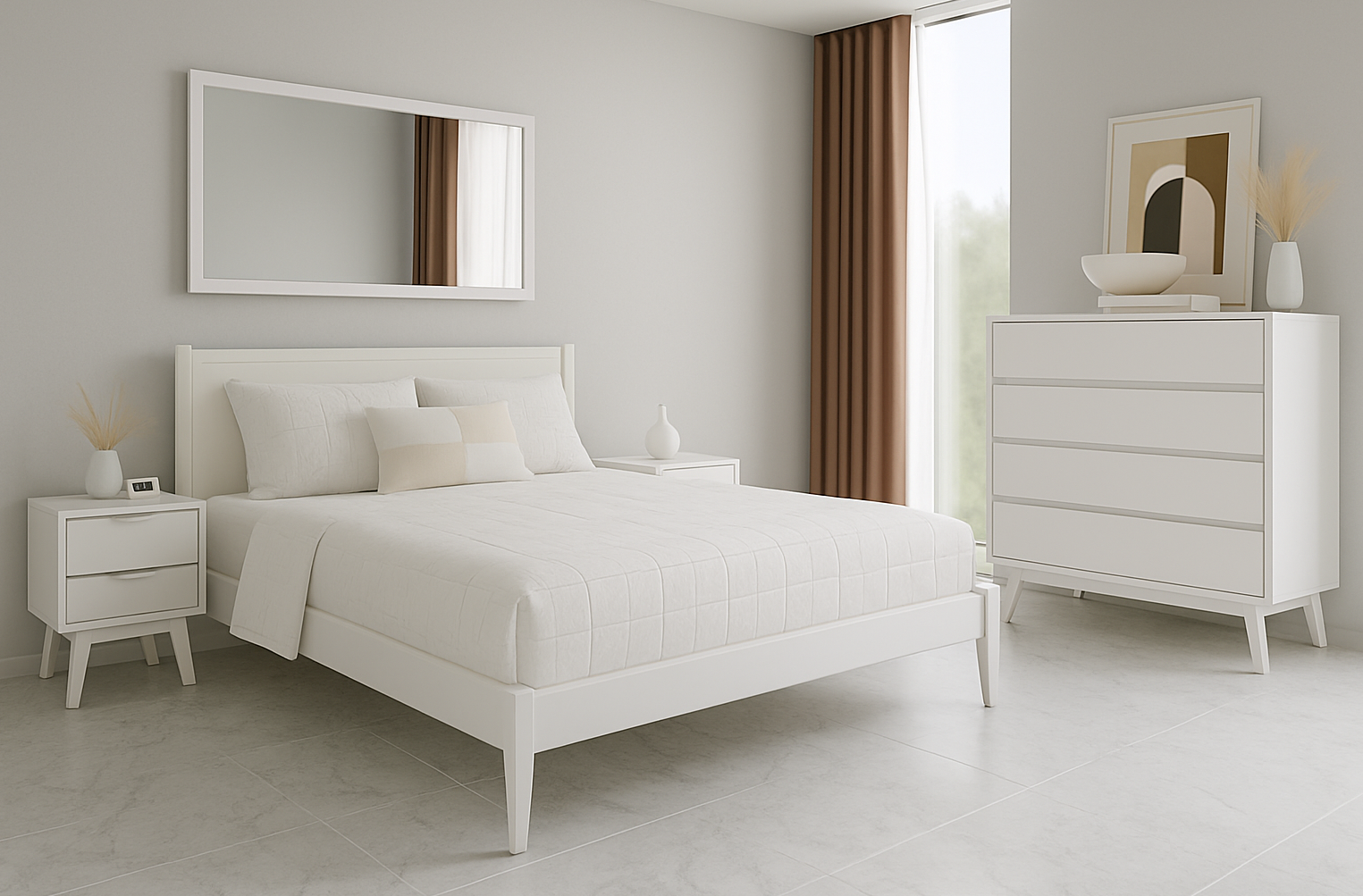 CHAMPION (AUSSIE MADE) BEDROOM COLLECTION - ASSORTED STAINED AND PAINTED COLOURS - STARTING FROM $1299