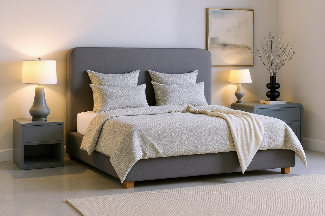 CLAUDIA (AUSSIE MADE) BEDROOM COLLECTION - ASSORTED FABRICS AND COLOURS - STARTING FROM $1499