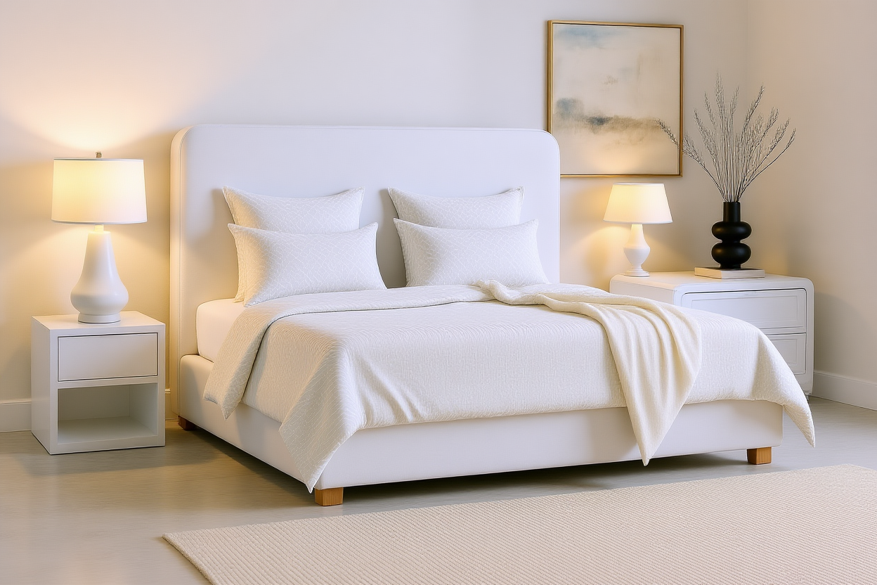 CLAUDIA (AUSSIE MADE) BEDROOM COLLECTION - ASSORTED FABRICS AND COLOURS - STARTING FROM $1499