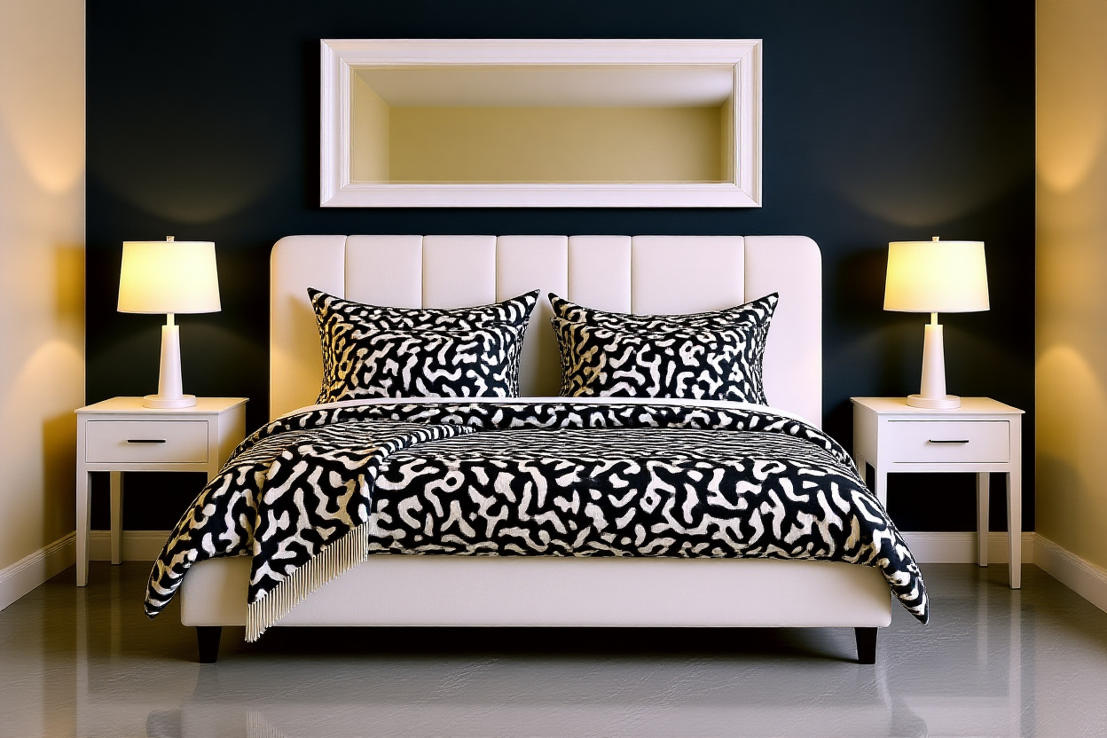 JULES (AUSSIE MADE) UPHOLSTERED BEDROOM COLLECTION WITH MAJESTIC BASE  - ASSORTED FABRICS AND COLOURS - STARTING FROM $599