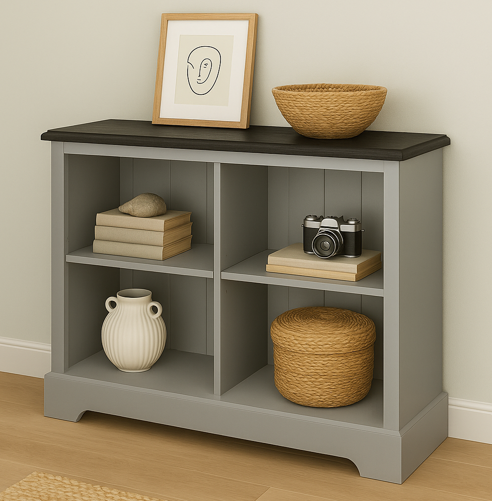 MOORE (AUSSIE MADE) LOWLINE BOOKCASE COLLECTION - ASSORTED COLOURS - STARTING FROM $499