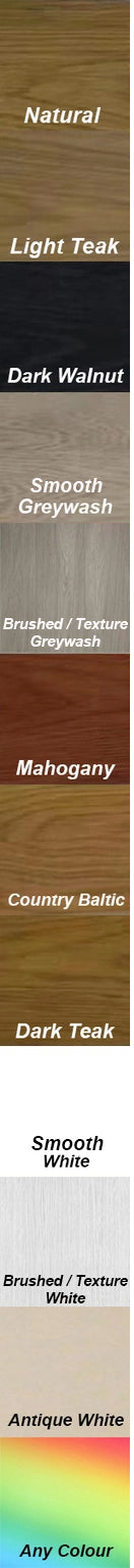 SINGLE OR KING SINGLE SHERBROOKE (CUSTOM MADE) 4 PIECE (DRESSER) BEDROOM SUITE - ASSORTED COLOURS