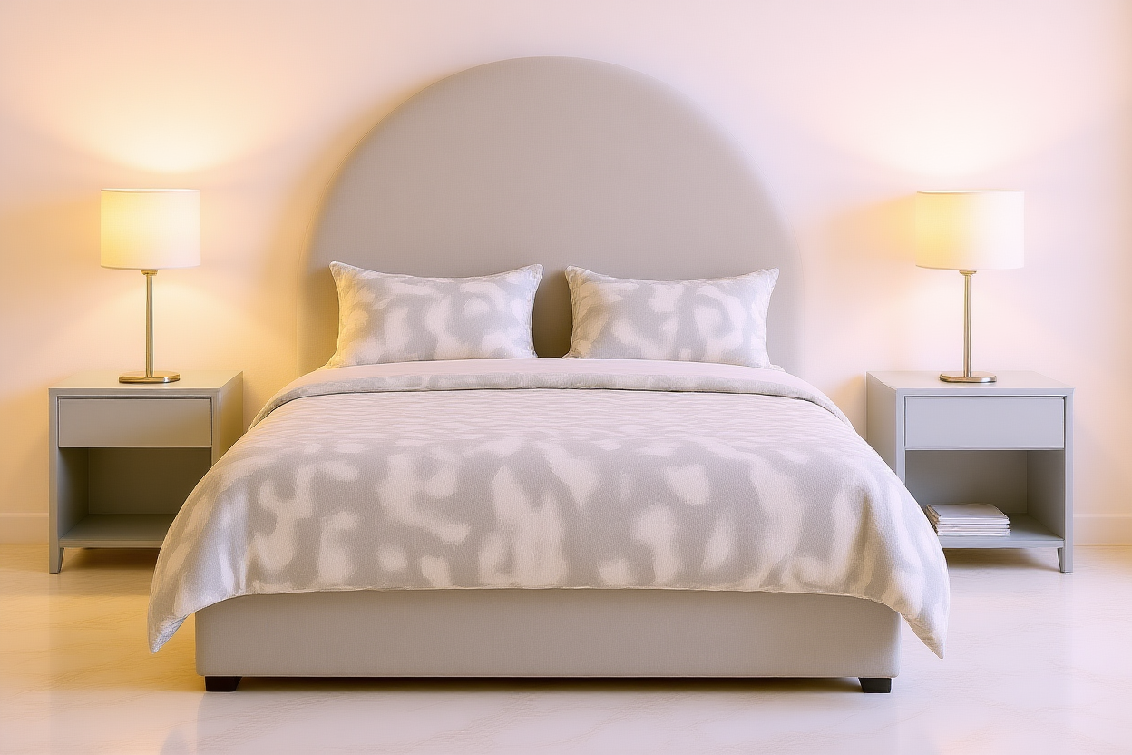 PINNACLE (AUSSIE MADE) UPHOLSTERED BEDROOM COLLECTION – ASSORTED FABRICS & COLOURS - STARTING FROM $499