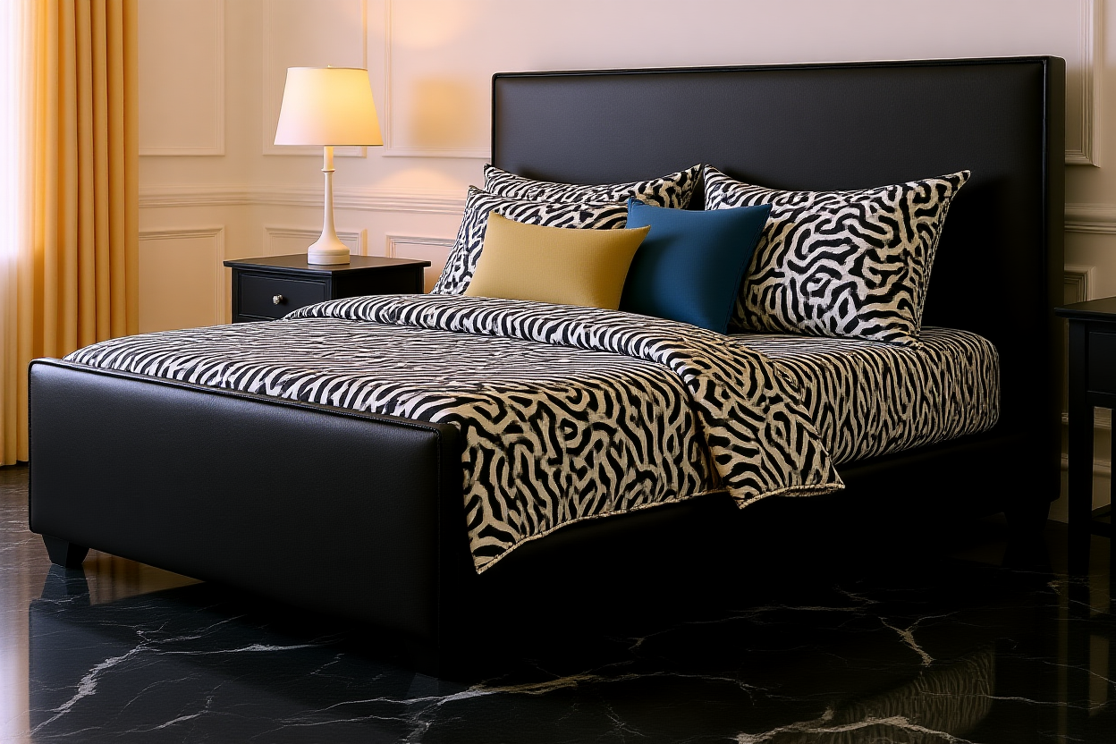 DELAMON (AUSSIE MADE) UPHOLSTERED BEDROOM COLLECTION - ASSORTED FABRICS AND COLOURS - STARTING FROM $699