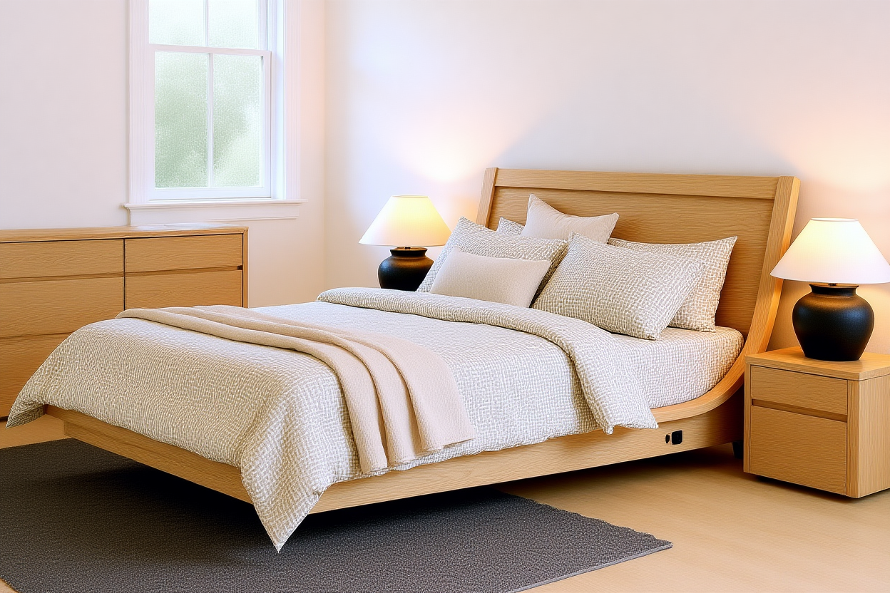 DRIFT (AUSSIE MADE) BEDROOM COLLECTION - TASSIE OAK COMBINATION - ASSORTED STAINED COLOURS - STARTING FROM $2499