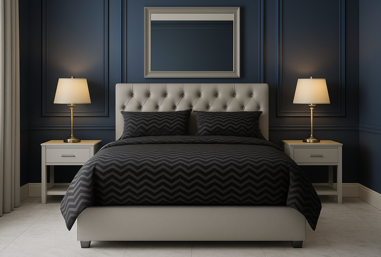 SCOTTISH (AUSSIE MADE) UPHOLSTERED BEDROOM COLLECTION - ASSORTED FABRICS AND COLOURS - STARTING FROM $699