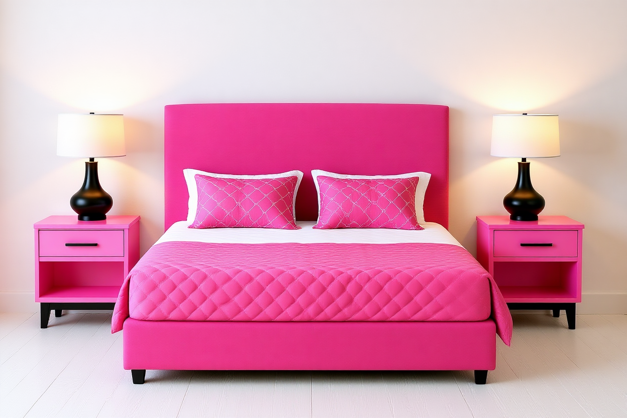 ELARA (AUSSIE MADE) UPHOLSTERED BEDROOM COLLECTION - ASSORTED FABRICS AND COLOURS - STARTING FROM $699
