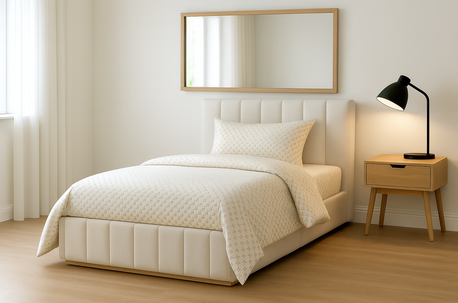 ELITE (AUSSIE MADE) UPHOLSTERED BEDROOM COLLECTION - ASSORTED FABRICS AND COLOURS - STARTING FROM $699