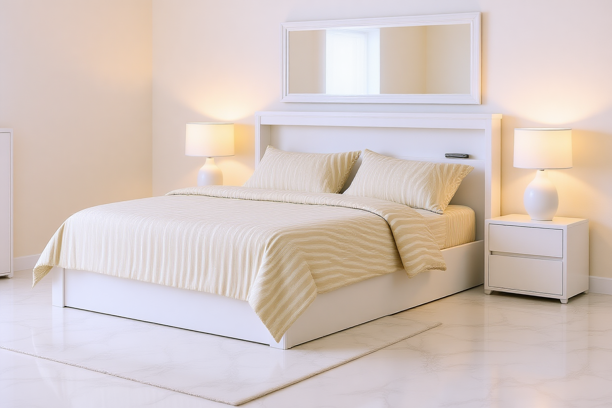 FEATURE (AUSSIE MADE) BOOKEND BEDROOM COLLECTION - TASSIE OAK COMBINATION - ASSORTED STAINED COLOURS - STARTING FROM $1999
