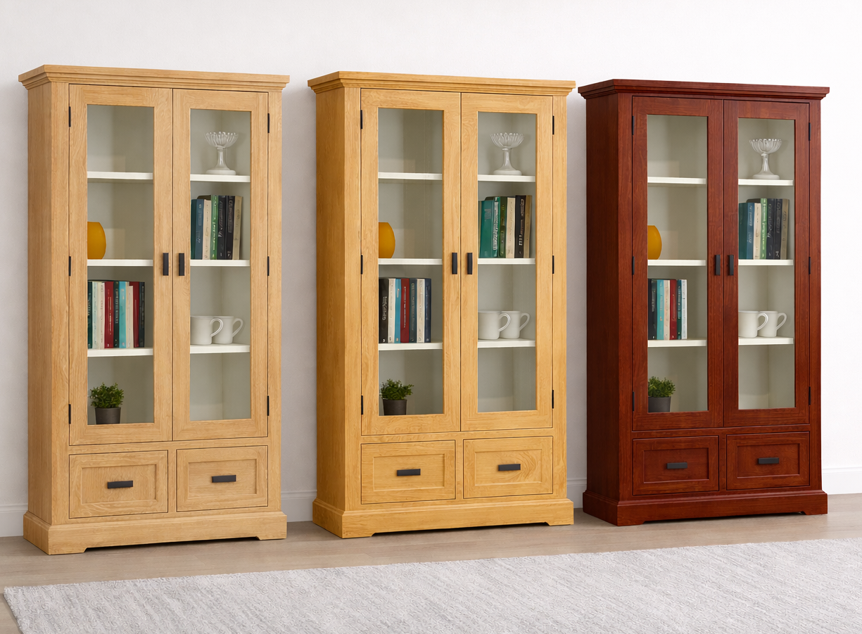 HAMPTONS (AUSSIE MADE) HIGHLINE LIBRARY UNIT COLLECTION - ASSORTED COLOURS - STARTING FROM $1899