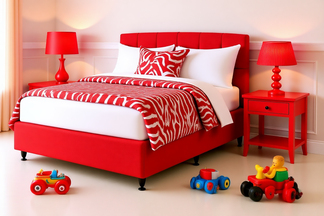MAGISTERIAL - MAJESTIC (AUSSIE MADE) KIDS UPHOLSTERED BEDROOM COLLECTION WITH HIGH PROFILE BASE - ASSORTED FABRICS AND COLOURS - STARTING FROM $499