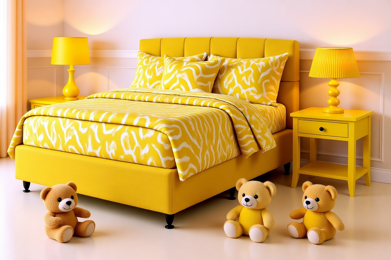 MAGISTERIAL - MAJESTIC (AUSSIE MADE) KIDS UPHOLSTERED BEDROOM COLLECTION WITH HIGH PROFILE BASE - ASSORTED FABRICS AND COLOURS - STARTING FROM $499