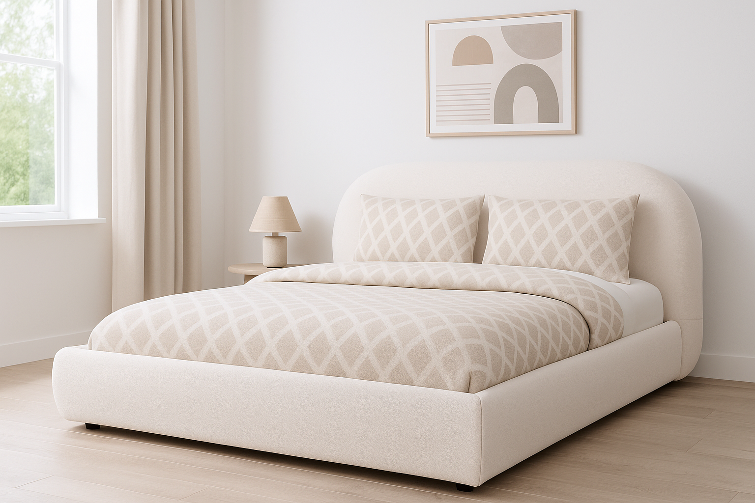 JACKSON (AUSSIE MADE) UPHOLSTERED BEDROOM COLLECTION - ASSORTED FABRICS AND COLOURS - STARTING FROM $799