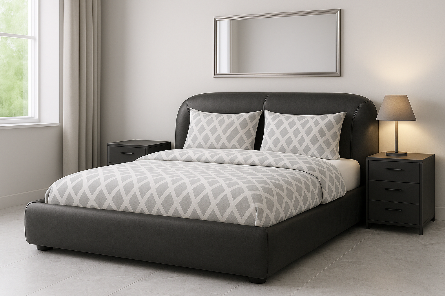 JACKSON (AUSSIE MADE) UPHOLSTERED BEDROOM COLLECTION - ASSORTED FABRICS AND COLOURS - STARTING FROM $799