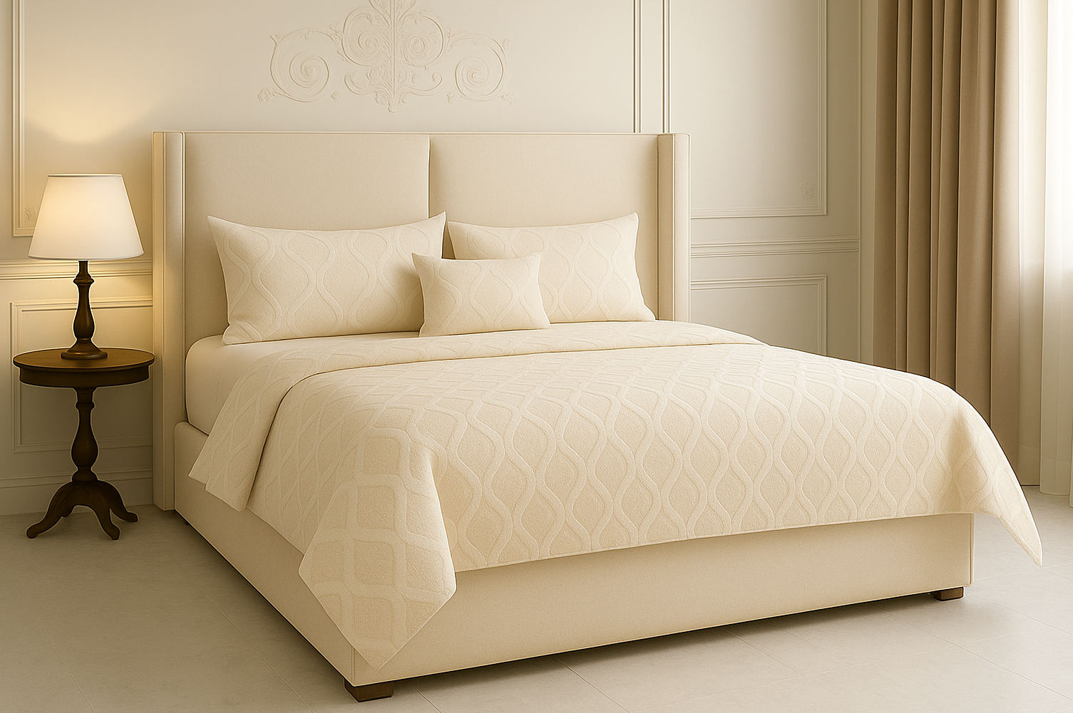 JASPER (AUSSIE MADE) UPHOLSTERED BEDROOM COLLECTION - ASSORTED FABRICS AND COLOURS - STARTING FROM $999