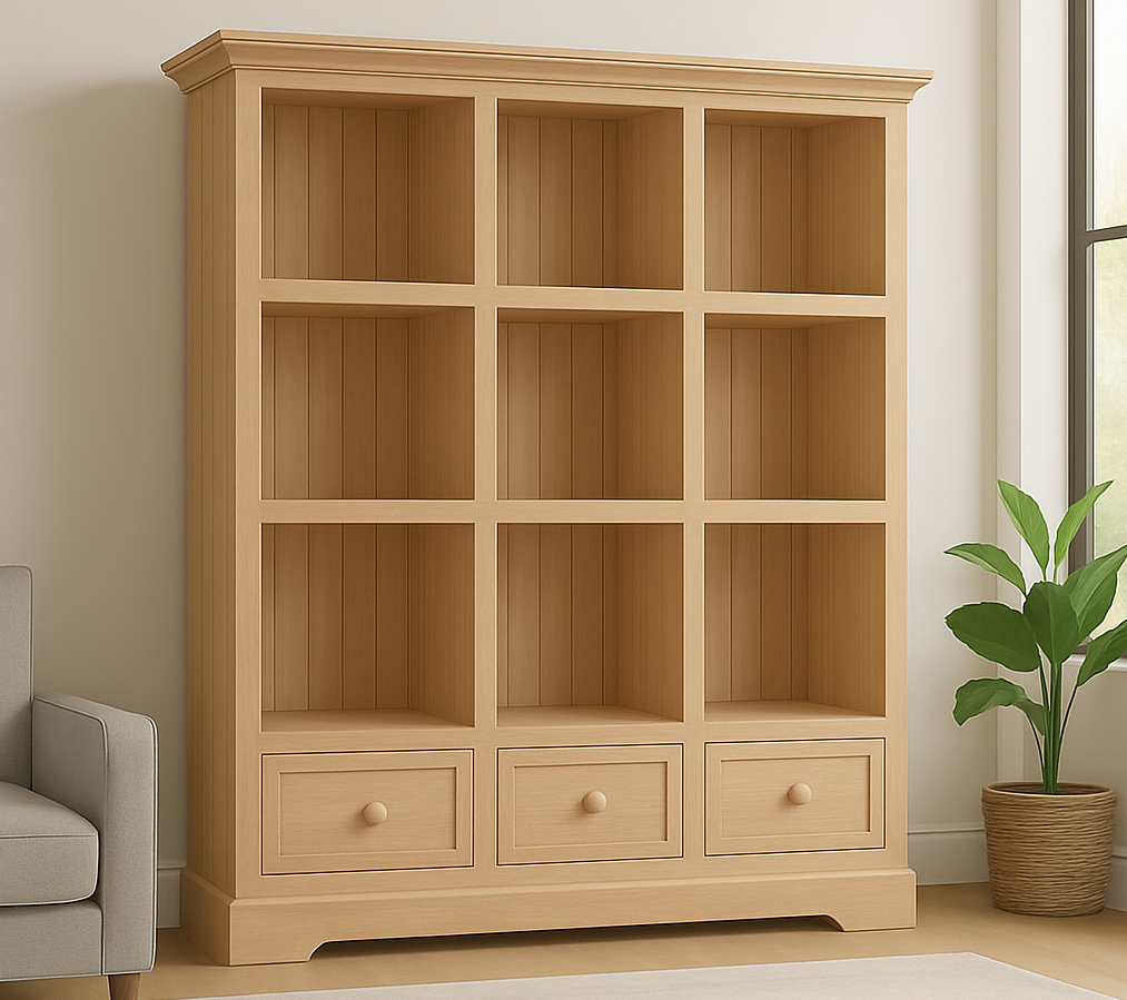 JOSIA (AUSSIE MADE) HIGHLINE BOOKCASE COLLECTION - ASSORTED COLOURS - STARTING FROM $999